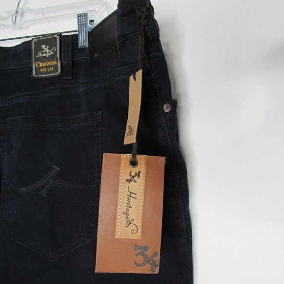 34 Heritage - Charisma Dark Wash Jeans - 52 x 34 - Picture 6 of 10